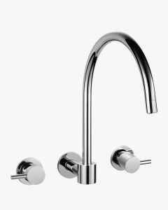 Eleanor Swivel Wall Spout & Tap Set
