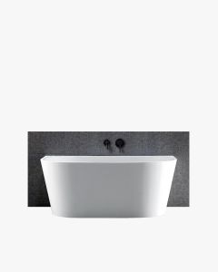 Harper Back to Wall Bath 1500 White