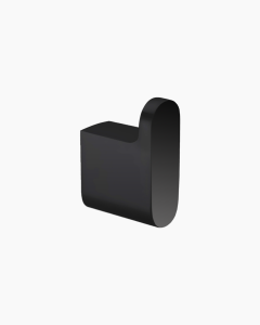 Lyndon Towel Robe Hook Black