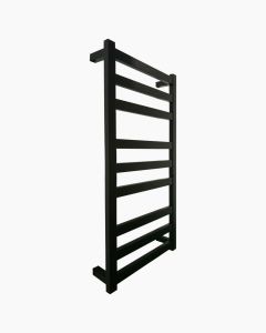 Wembley Heated Towel Ladder Rail Large Black