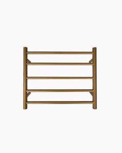 Small Heated Towel Ladder Gold
