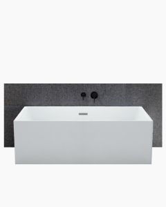 Carrera Back to Wall Bath 1700 White