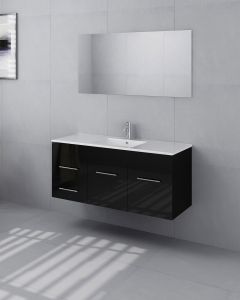 Mobella 1200 Black Vanity