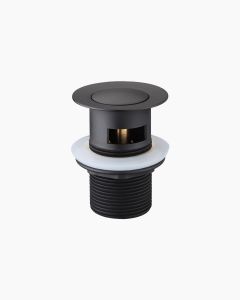 Waste Plug Pop Up (Overflow) Black