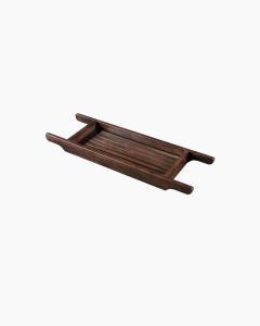 Retreat Bath Caddy Solid Ash Walnut
