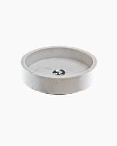 Valentina White Marble Basin