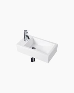 Atherton Wall Mounted Basin (LHS)