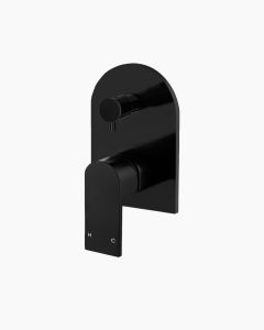 Arden Diverter Wall Mixer Black