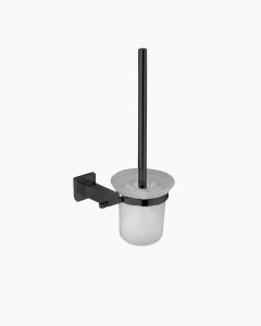 Sebastian Toilet Brush with Holder Black