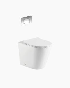 Missouri In Wall Toilet Matte White