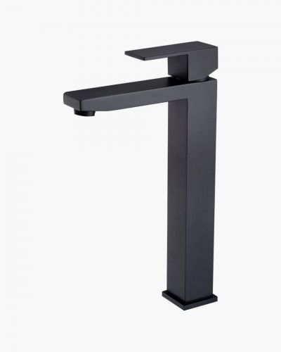 Sebastian Basin Mixer Tap Tall Black
