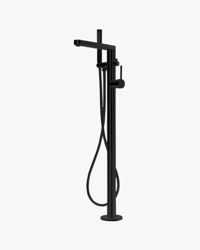 Eleanor Bath Mixer with Handheld Head Black