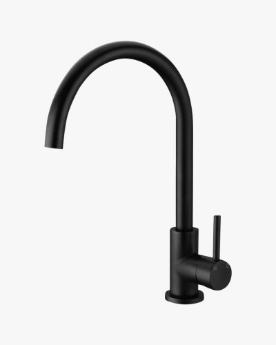 Eleanor Kitchen Laundry Mixer Tap Black