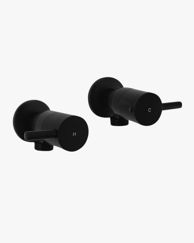 Eleanor Laundry Washing Machine Taps Black
