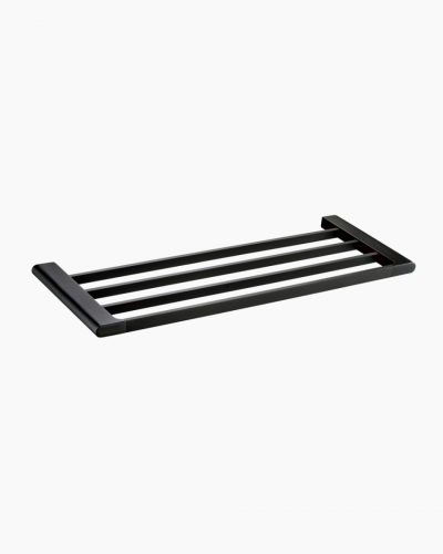 Lyndon Towel Rack Black