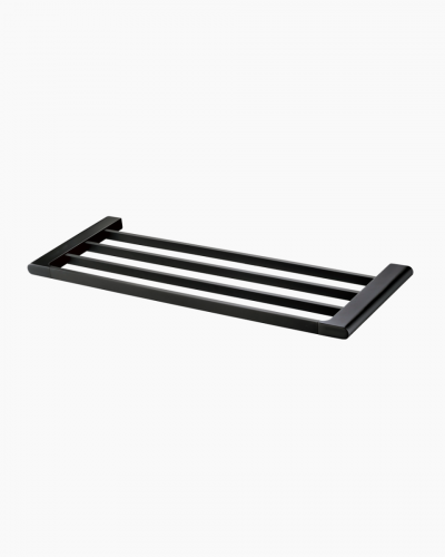 Lyndon Towel Rack Black