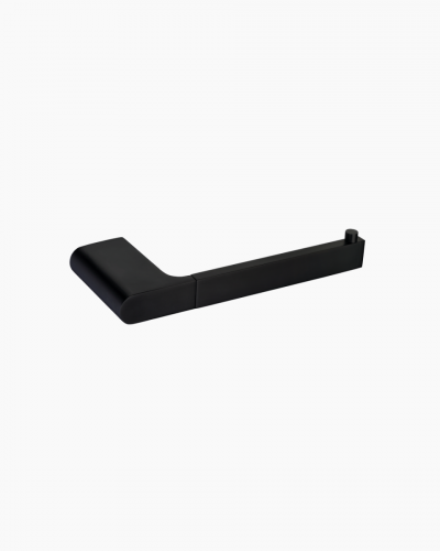 Lyndon Toilet Roll Holder Black