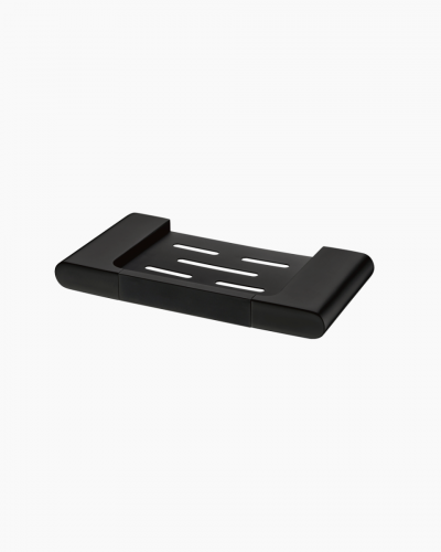Lyndon Soap Dish Rack Black