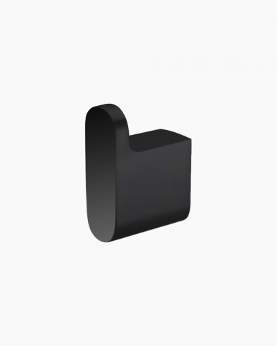 Lyndon Towel Robe Hook Black