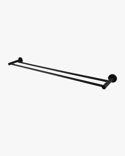 Eleanor Towel Rail Double 600 Black