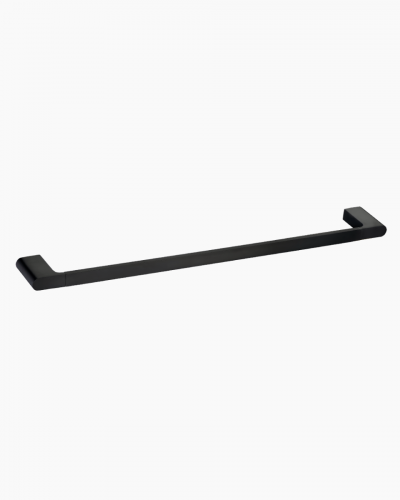 Lyndon Towel Rail Single 800 Black