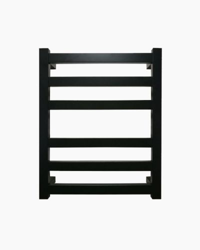 Wembley Heated Towel Ladder Rail Black