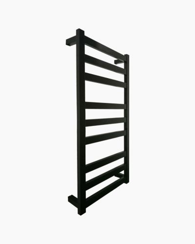Wembley Heated Towel Ladder Rail Large Black