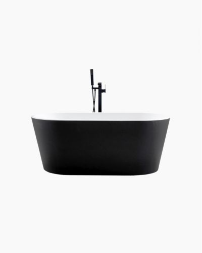 Harper Freestanding Bath 1500 Matte Black 