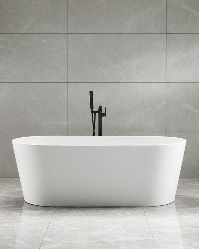 Harper Freestanding Bath 1700 Matte White 