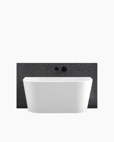 Harper Back to Wall Bath 1300 Matte White 