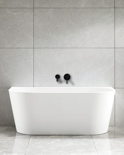 Harper Back to Wall Bath 1500 Matte White 