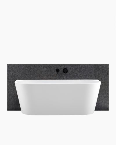 Harper Back to Wall Bath 1600 Matte White 