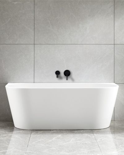 Harper Back to Wall Bath 1600 Matte White 