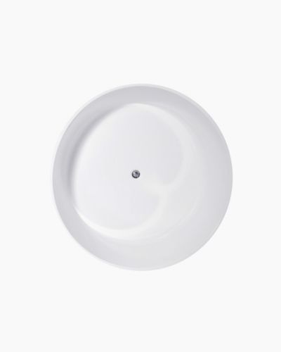 Harper Freestanding Round Bath 1380 Matte White