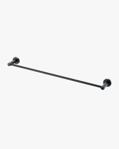 Eleanor Towel Rail Single 600 Black