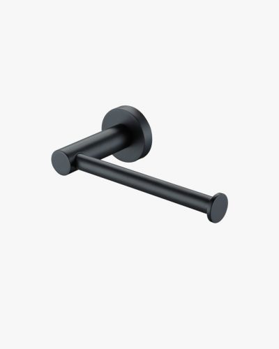 Eleanor Toilet Roll Holder Black