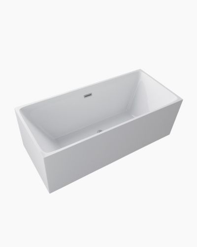 Carrera Back to Wall Bath 1500 White