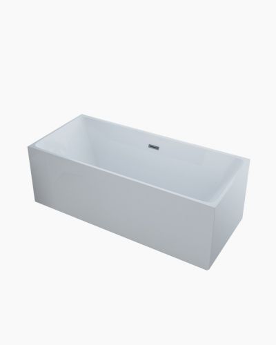 Carrera Back to Wall Bath 1700 White