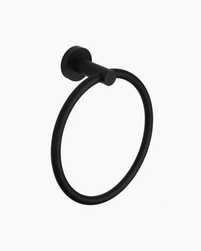Eleanor Face Towel Holder Black