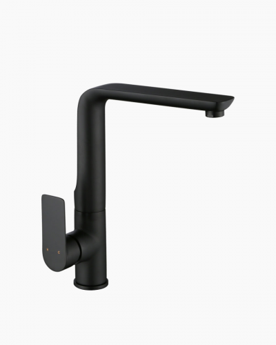 Lyndon Kitchen Laundry Mixer Tap Black