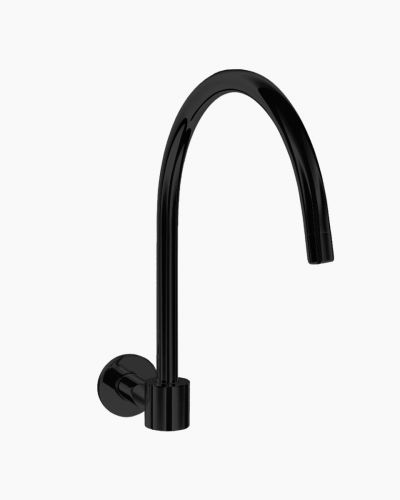 Eleanor Swivel Wall Spout Black