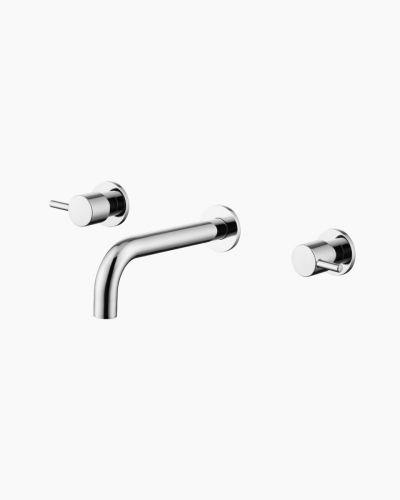 Tiffany Basin Wall Spout Tap Set