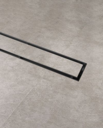 Shower Grate Tile Insert Waste 800 Black