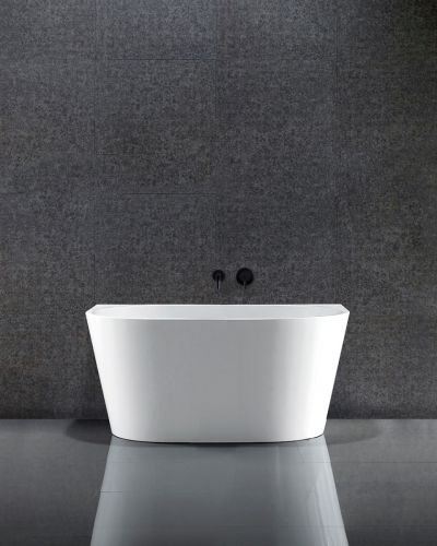 Harper Back to Wall Bath 1300 White