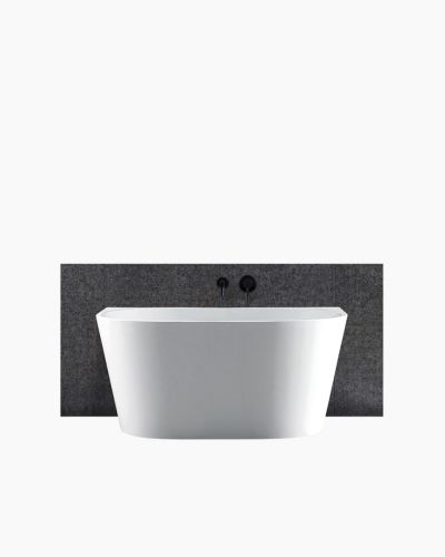 Harper Back to Wall Bath 1300 White