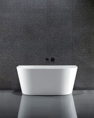 Harper Back to Wall Bath 1400 White