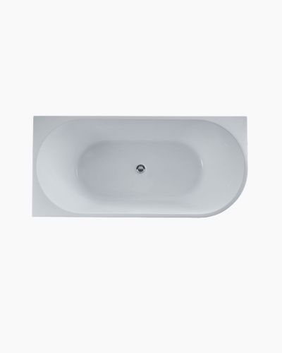 Harper Back to Left Corner Bath 1700 White