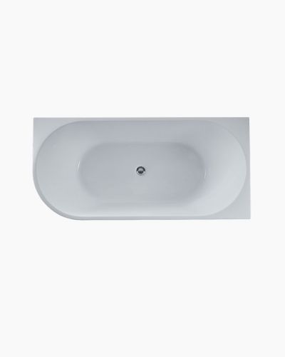 Harper Back To Right Corner Bath 1700 White