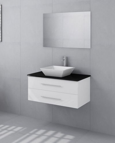 Chadwick 900 White Vanity