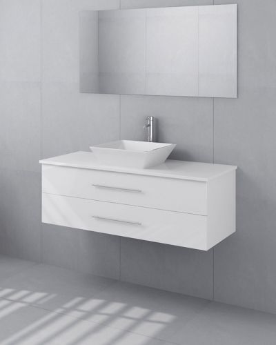 Chadwick 1200 White Vanity